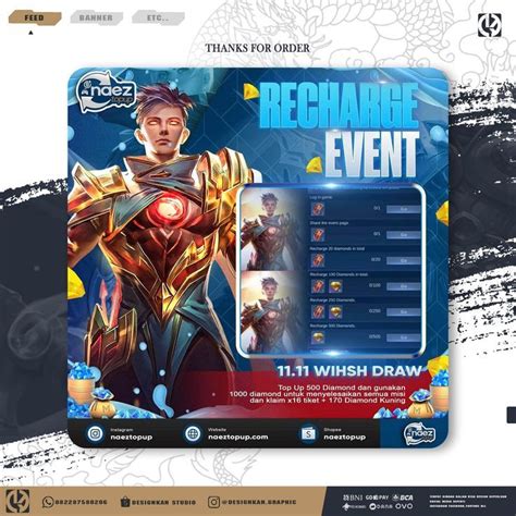 Galeri foto pembuat nama ff film box office baru Topup Mobile Legends dan Voucher ShopeePay - sebelum ditagih cepat di di halaman webinar