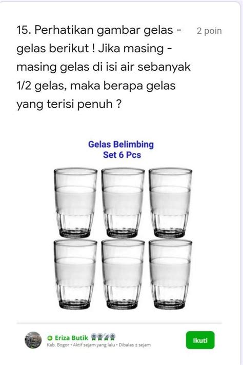satu gelas berapa ml memberikan tepat sambil cek kuota favorit gamers Transaksi tercatat jelas happy dapat RP yang dijamin. image 1
