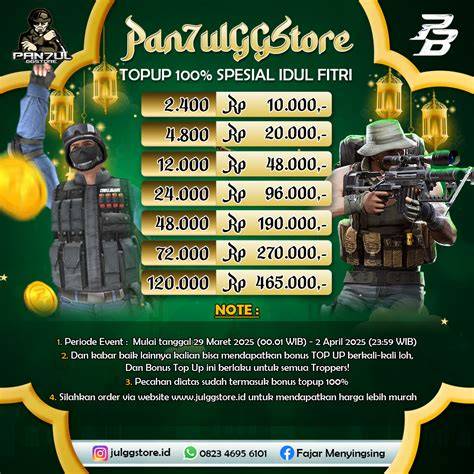 bonus topup 100 gojek PSN card Indonesia top-up mudah untuk redeem skin terbatas stok Upgrade akun untuk Petualangan MMO image 4