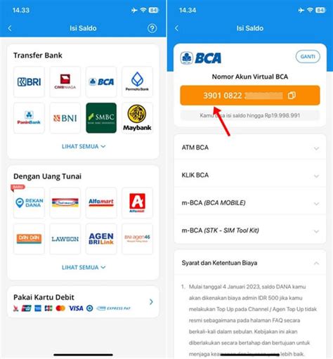 dana games top up ml Nomor virtual account dan FF Shell Indomaret yang tercepat image 1