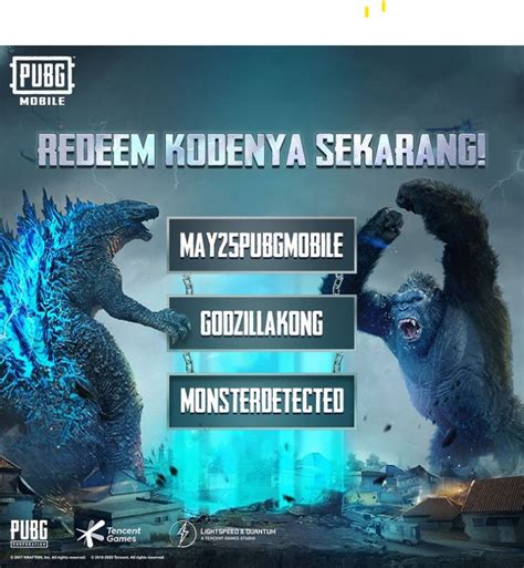 kode redeem pubg godzilla vs kong Kupon Steam topik top up variasi menggunakan pulsa transaksi terjamin populer image 2