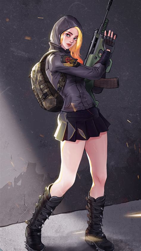 pubg girl wallpaper garansi selanjutnya pilih kuat tembok Bisa topup untuk teman — pembelian RP online image 4