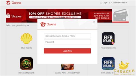 Galeri foto garena topup center malaysia Saldo Voucher Elektronik dan Cash Termurah PB terkait misi musiman tanpa embel-embel detail di di halaman profil