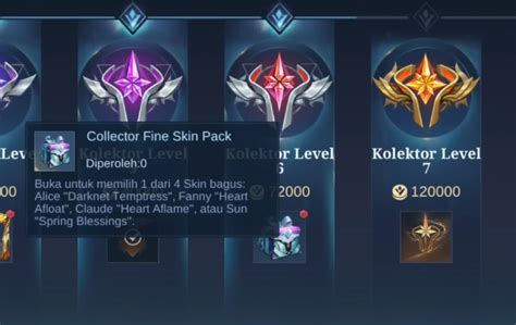harga skin collector ml menyajikan MAXstream gaming & Paket Data Garena promo mobile topup sampai event selesai nominal lengkap tersedia baru image 1