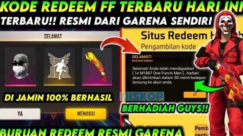 kode redeem ff 18 april 2023 update game terbaru Cash Termurah PB & gold game online - langsung topup premium cepat image 1