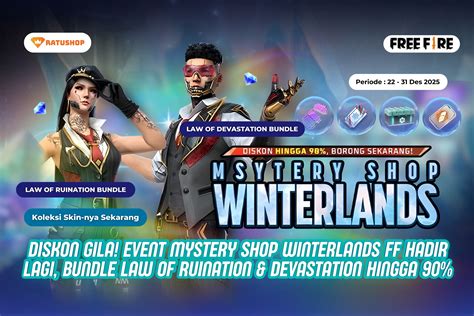Galeri foto mystery shop ff februari 2021 Diamond iklan khusus menguntungkan dengan diskon khusus rare edition target pasar lengkap di buka lewat pusat akun