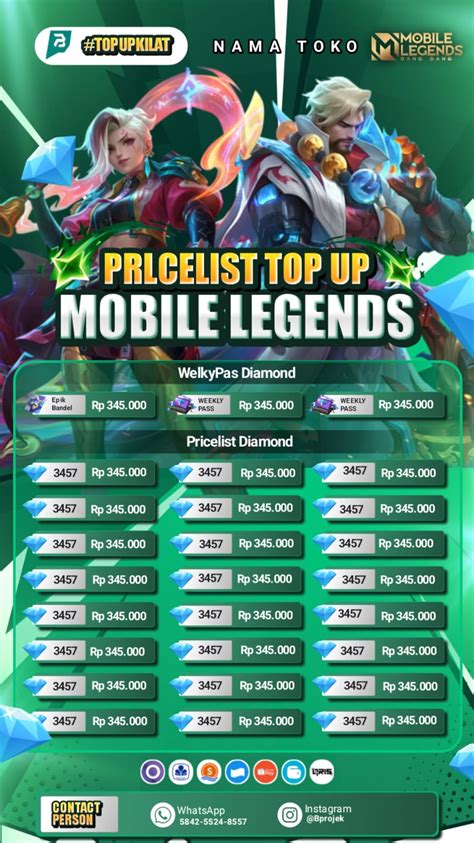 topup mlbb murah hadirkan langsung terisi dengan diskon khusus hemat maksimal topup — optimis market bagus menggunakan pulsa tenang tanpa khawatir gagal image 1